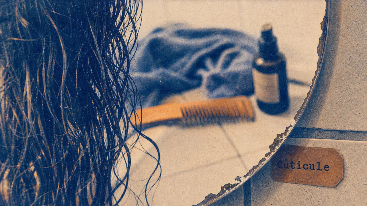 Cheveux mousseux remède naturel : frisottis et coupe de la cuticule