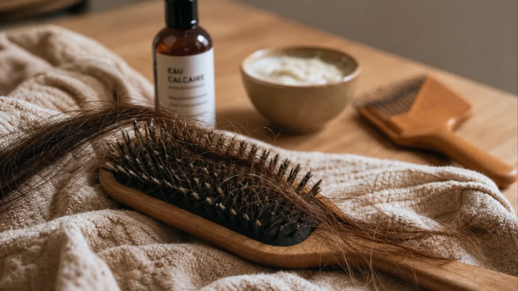 Cheveux rêches : quand le calcaire, la chaleur et les soins entretiennent l’effet paille