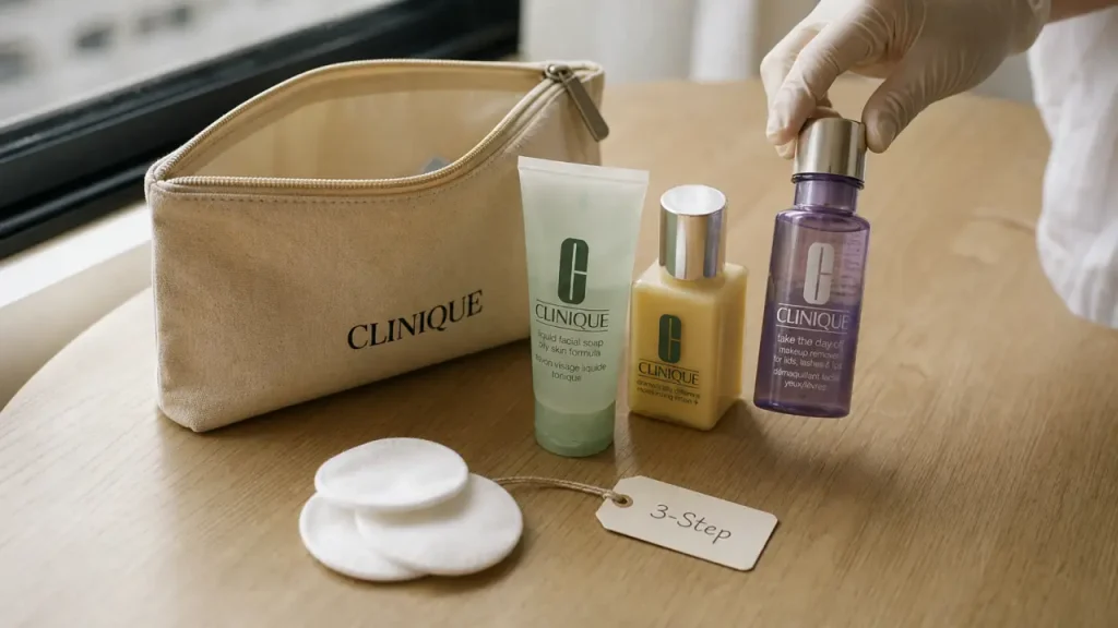Clinique cosmétique : soins sans parfum, routines 3-Step et achat au bon endroit