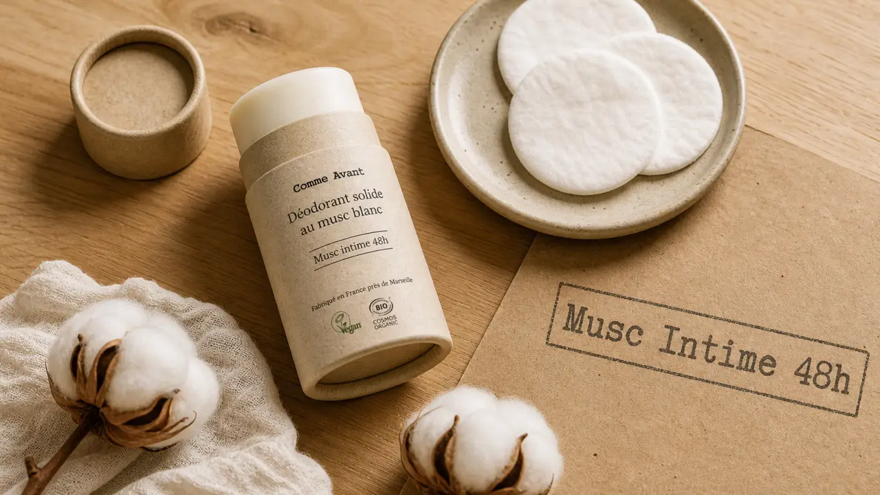Deo musc intime avis : déodorant musc blanc 48h