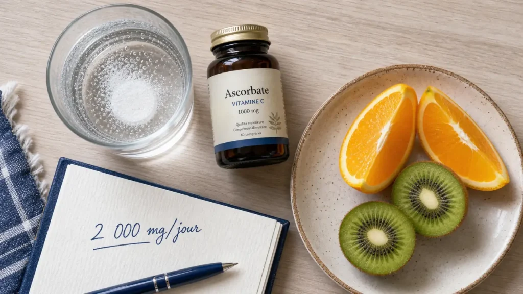 Vitamine C : diarrhée, nausées et calculs rénaux, les effets secondaires à surveiller
