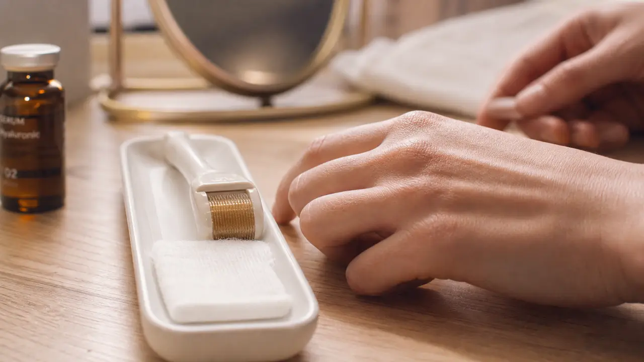 Glowssip avis dermatologue : micro-infusion avec applicateur à micro-aiguilles et sérum