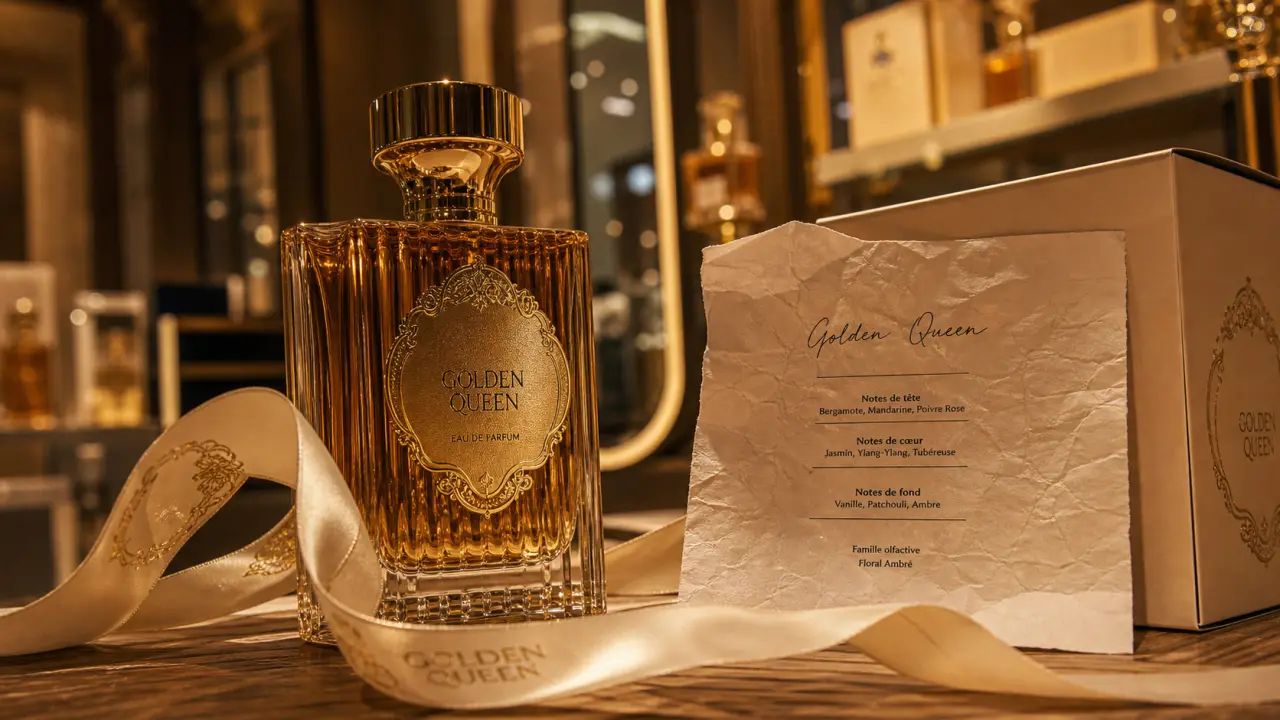 Golden Queen Adopt dupe de quoi : parfum jasmin, fleur de coco, vanille boisée