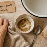 Gommage pour les pieds maison : sucre ou sel, texture des grains sur les pieds