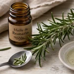 Romarin bienfaits cheveux : huile de romarin