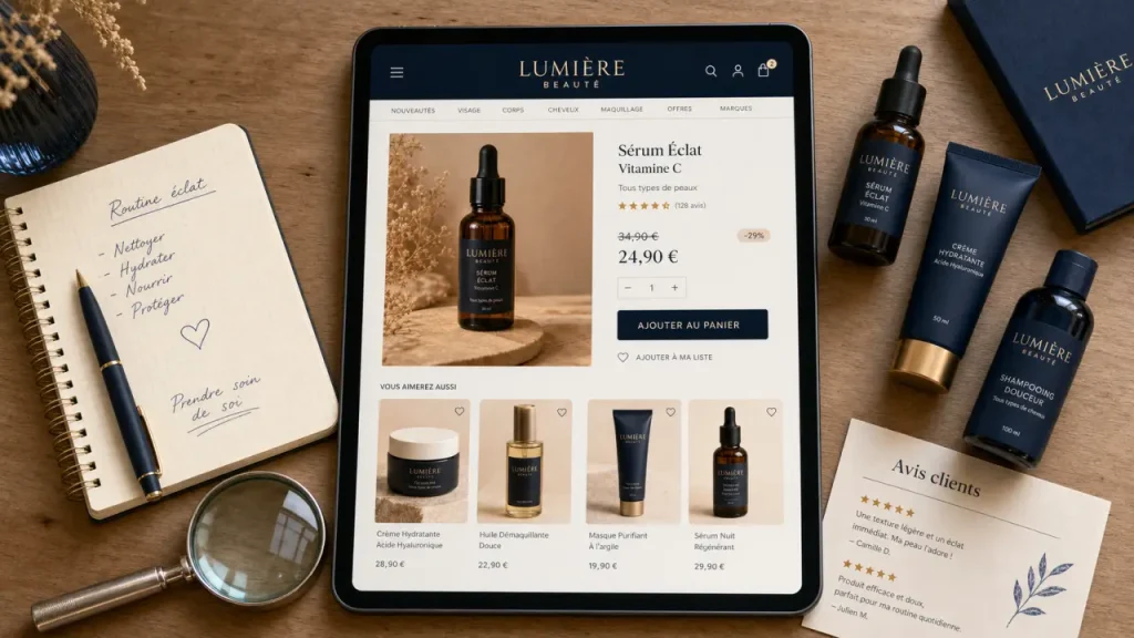 Prix au litre, marques A à Z, avis clients : bien choisir un site pour produit de beauté