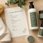 Black Friday soins corps et visage : routine produits hydratants et sérum