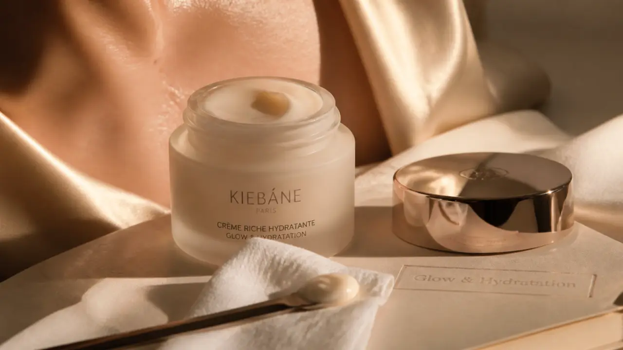 FIRN cosmétique avis : texture veloutée et glow visible, pot en verre crème