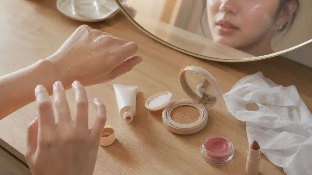 Maquillage coréen : peau glowy, textures légères et produits à choisir