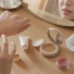 Maquillage coréen peau glowy : BB crème et cushion, texture légère
