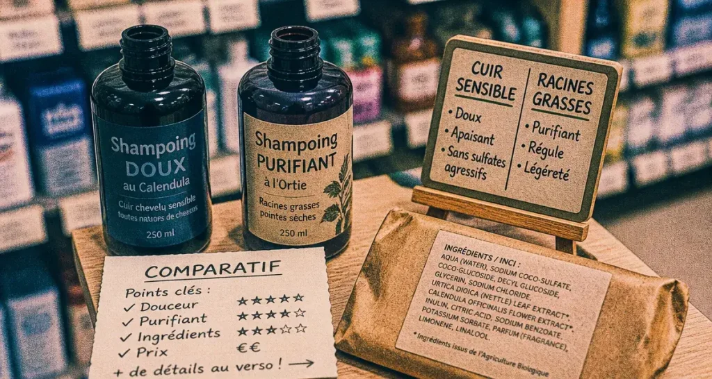 Le meilleur shampoing de supermarché se choisit selon votre cuir chevelu