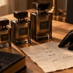 Coach coach parfum : flacons 30 50 90 ml sur table
