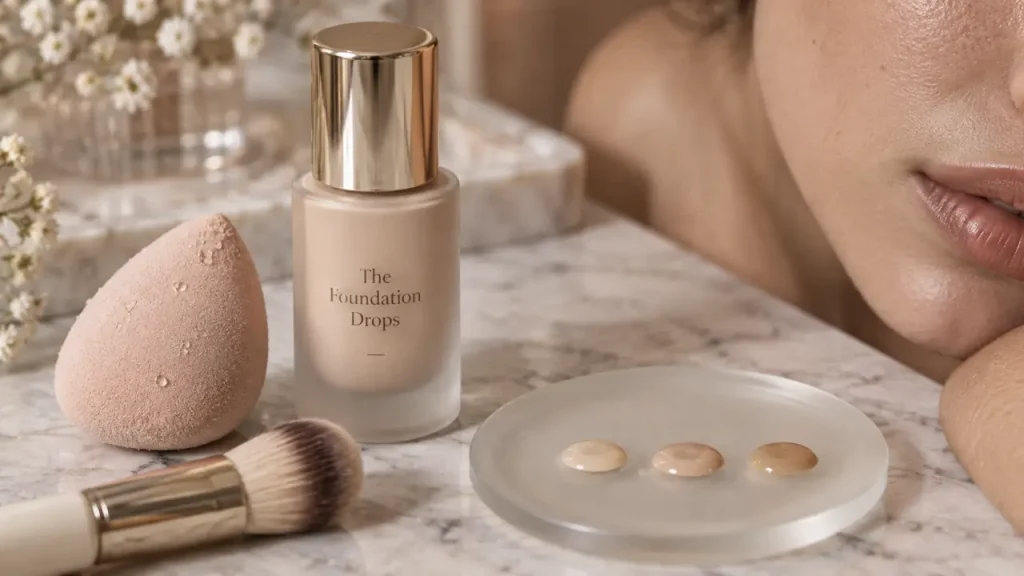 Le fond de teint Victoria Beckham mise sur un teint naturel, sans effet masque