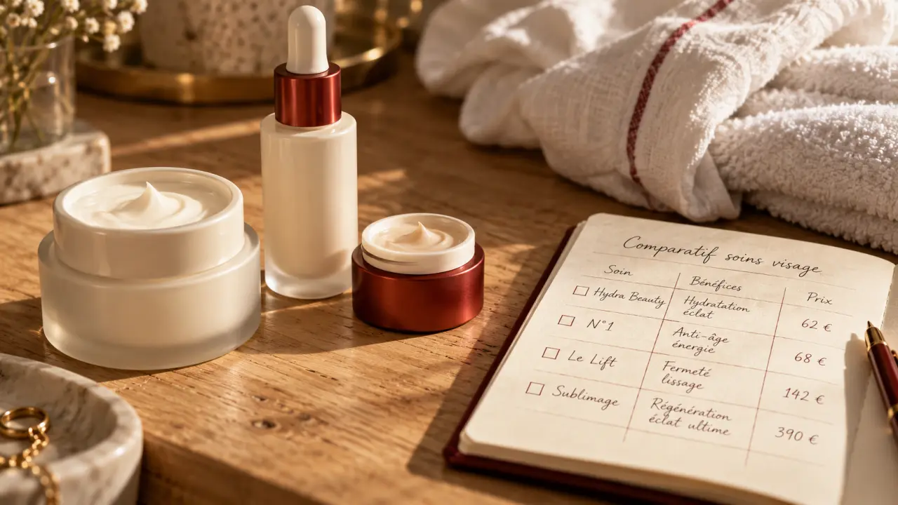 Soin visage Chanel : Hydra Beauty, Le Lift, Sublimage
